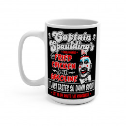 Captain Spaulding's Fried Chicken n Gasoline Mug 15oz