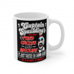 Captain Spaulding's Chicken and Gasoline Mug 11oz