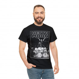 The Who's Keith Moon on the drums Short Sleeve Tee
