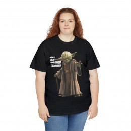 Yoda You Must Unlearn What You Have Learned STAR WARS Short Sleeve Tee