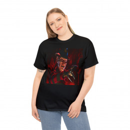 FREDDY From The Movie A Nightmare On Elm St Unisex Heavy Cotton Tee