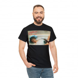 A Nightmare On Elm Street Nancy in the Tub With Freddy Unisex Heavy Cotton Tee