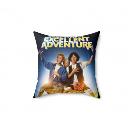 Bill And Ted's Excellent Adventure Spun Polyester Square Pillow gift